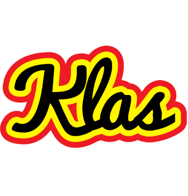 Klas flaming logo