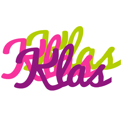 Klas flowers logo