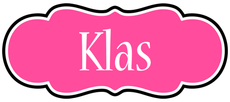 Klas invitation logo