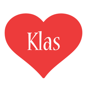 Klas love logo