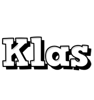 Klas snowing logo