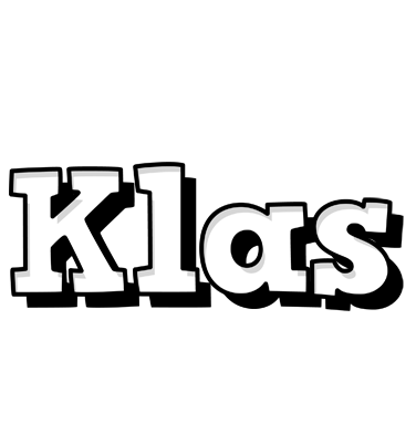 Klas snowing logo