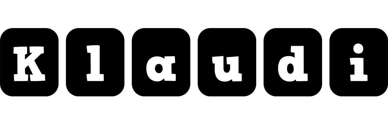 Klaudi box logo