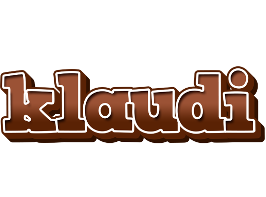 Klaudi brownie logo