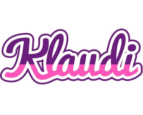 Klaudi cheerful logo