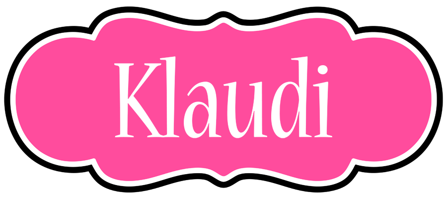 Klaudi invitation logo