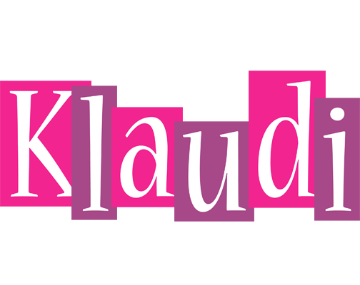 Klaudi whine logo