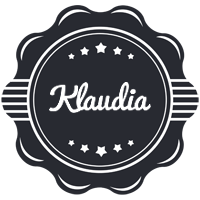 Klaudia badge logo