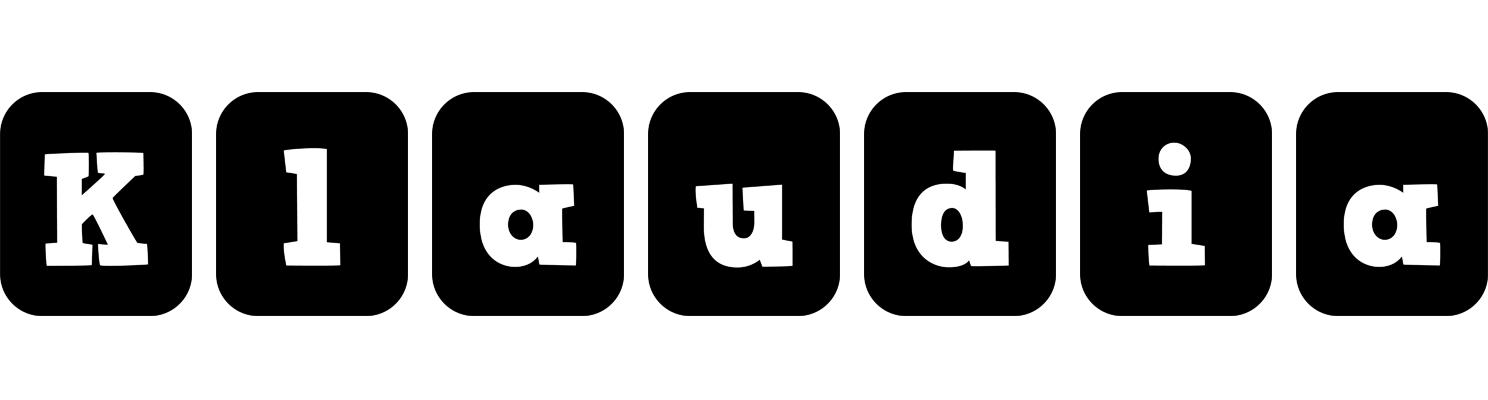 Klaudia box logo