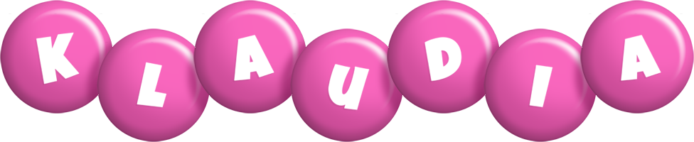 Klaudia candy-pink logo