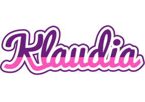 Klaudia cheerful logo