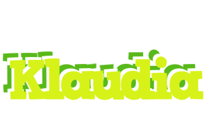 Klaudia citrus logo