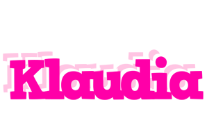 Klaudia dancing logo