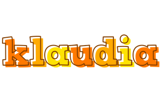 Klaudia desert logo
