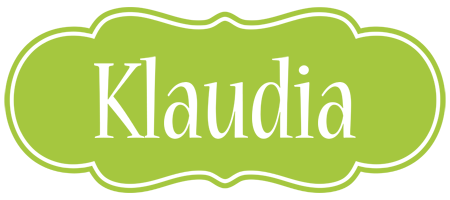 Klaudia family logo