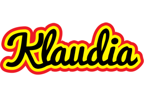 Klaudia flaming logo