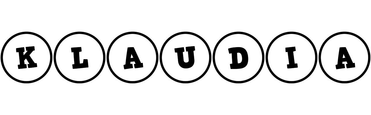 Klaudia handy logo
