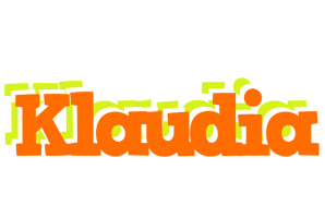 Klaudia healthy logo