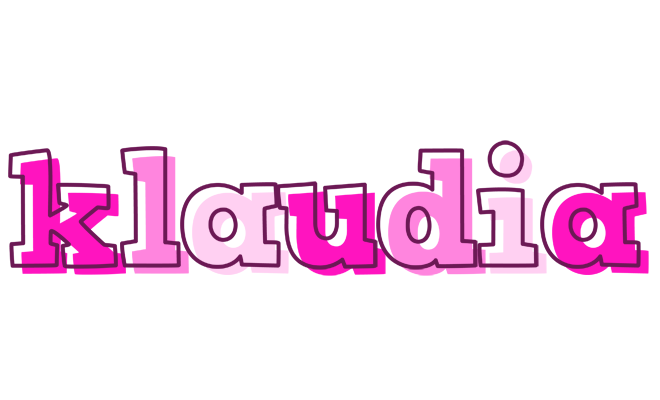 Klaudia hello logo