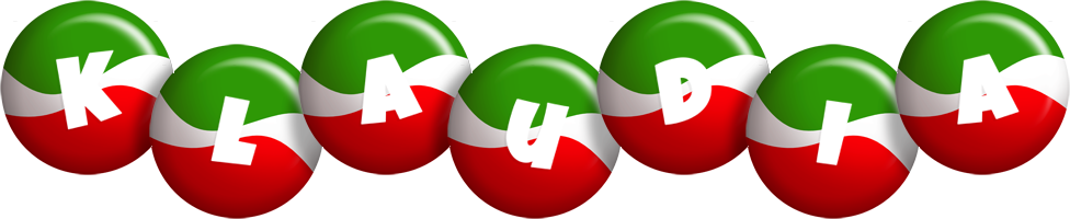 Klaudia italy logo