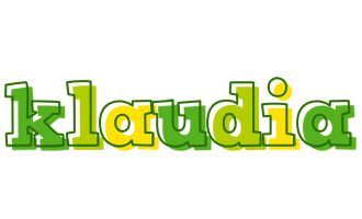 Klaudia juice logo