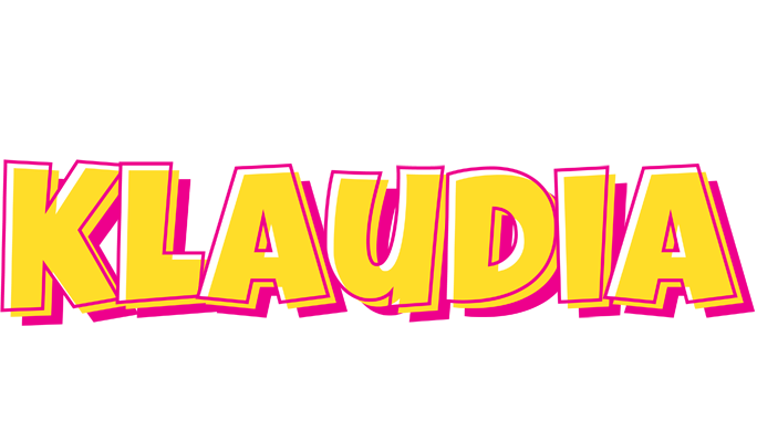 Klaudia kaboom logo