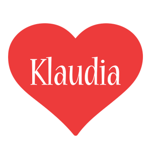 Klaudia love logo