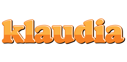 Klaudia orange logo