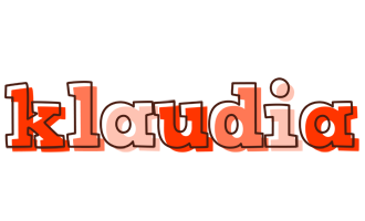 Klaudia paint logo