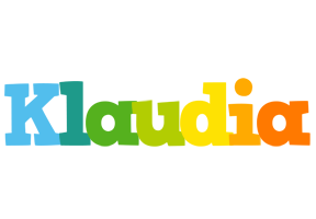 Klaudia rainbows logo