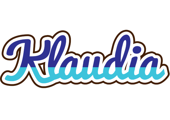 Klaudia raining logo