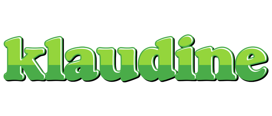 Klaudine apple logo
