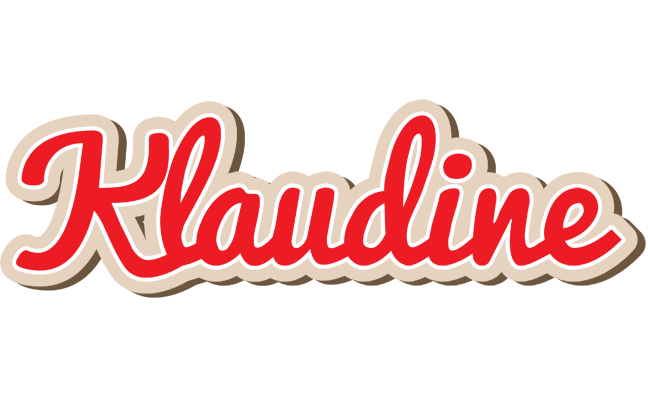 Klaudine chocolate logo