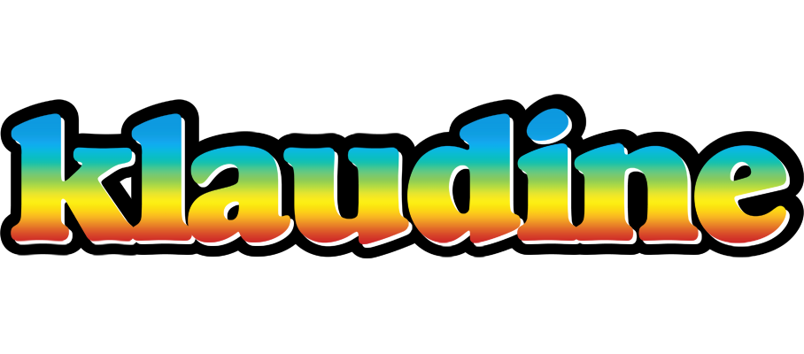 Klaudine color logo