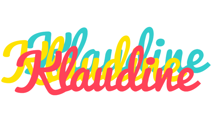 Klaudine disco logo