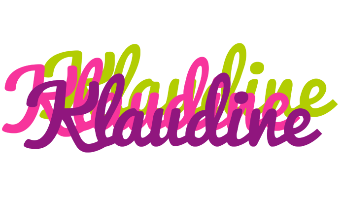 Klaudine flowers logo