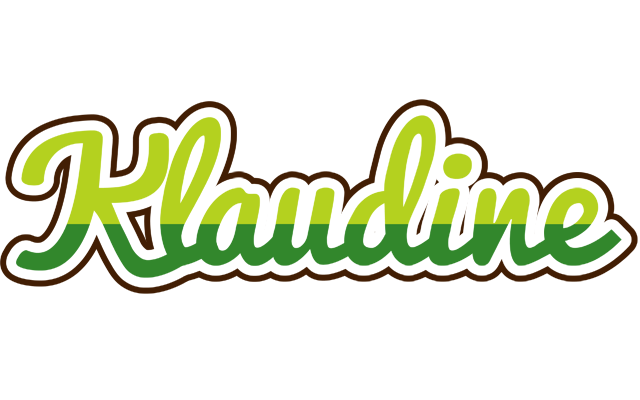 Klaudine golfing logo