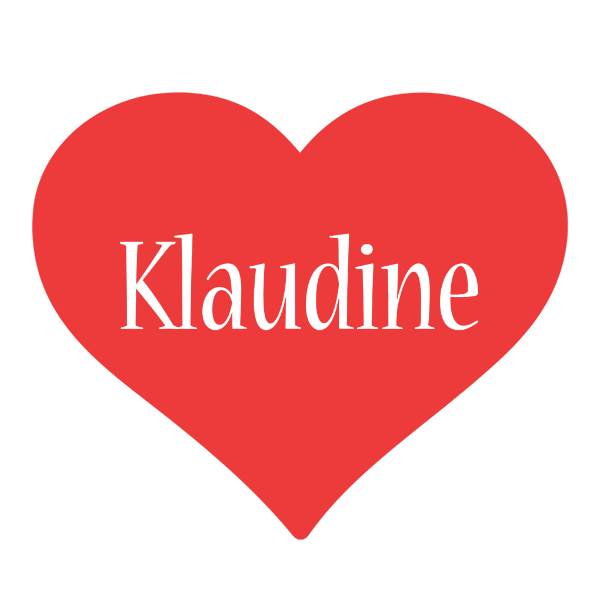 Klaudine love logo
