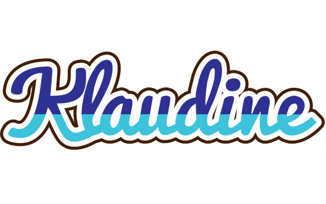 Klaudine raining logo
