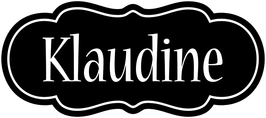 Klaudine welcome logo