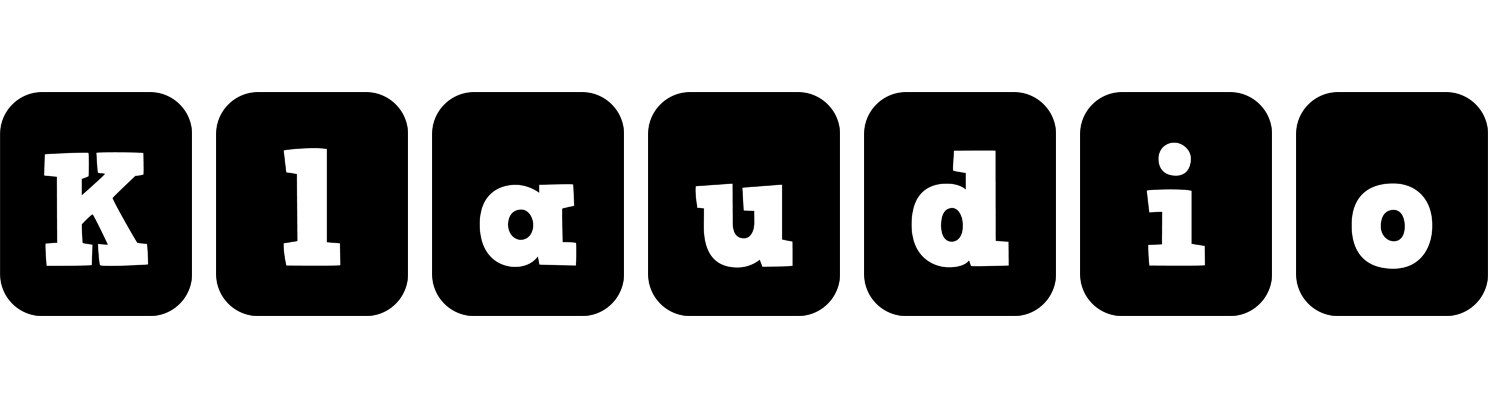 Klaudio box logo