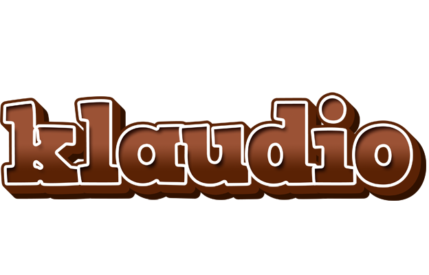 Klaudio brownie logo