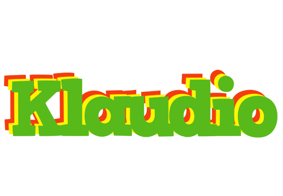 Klaudio crocodile logo