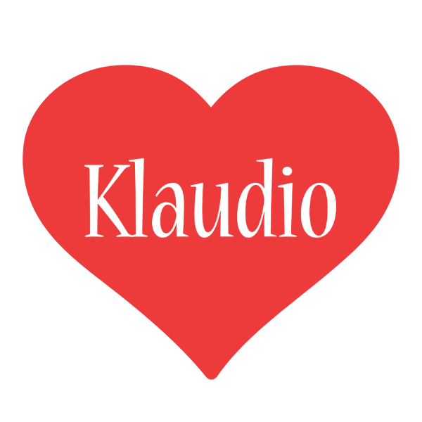 Klaudio love logo