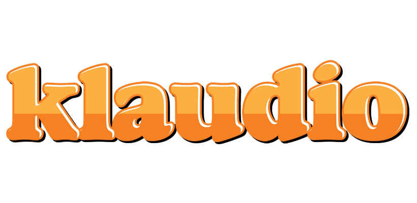 Klaudio orange logo