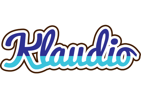 Klaudio raining logo