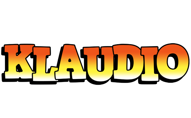 Klaudio sunset logo