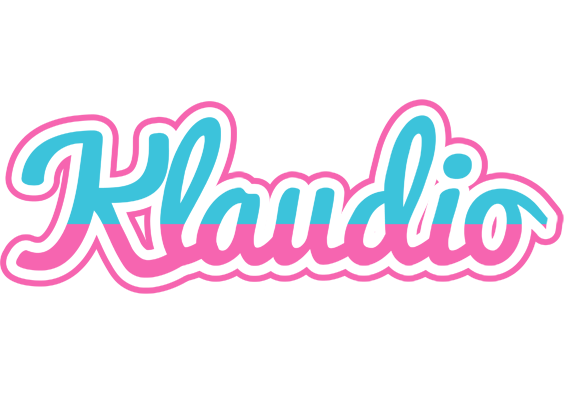 Klaudio woman logo
