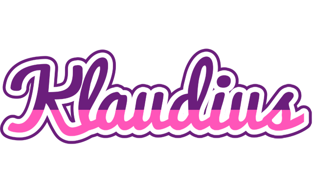 Klaudius cheerful logo
