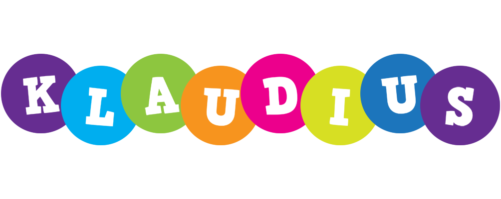 Klaudius happy logo